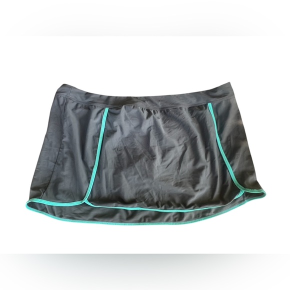 Free Tech women’s plus swim shorts size 2X Teal and gray - Picture 1 of 5